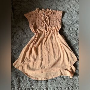 🌟 Free people pink blouse top casual - Vintage